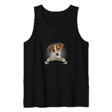 Discover Jack Russell Pet bests Friend Dog Portrait Tank Tops