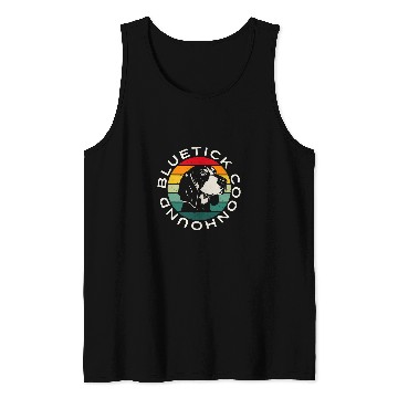 Discover Coonhound Pet Bluetick Coonhound Gift Idea for Dog Lovers Tank Tops