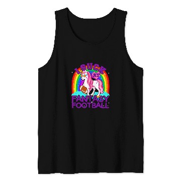 Discover Sport American Football I Suck At Fantasy Football Unicorns Fantasy Football Tank Tops