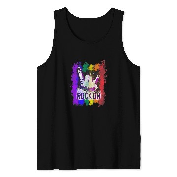 Discover Funny Drummer n Bass Hardcore Gabber Devil Satan Techno Frenchcore 6 9 Tank Tops