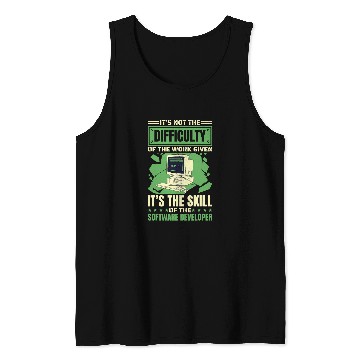 Discover Software Developer Quote Design for Software Developing Tank Tops