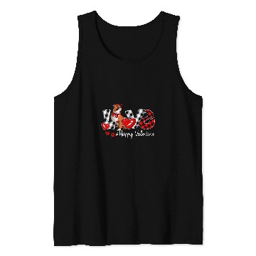 Discover English Bulldog Pet Love English Bulldog Dog buffalo plaids Valentines Day Tank Tops