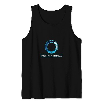 Discover Im Thinking Computer Science Engineering Student Programmer Tank Tops