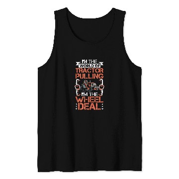Discover Farm Tractor Truck Pulling Tractor Driver Tractor Pulling Tank Tops