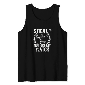 Discover Sport Baseball Backstop Funny Baseball Catcher Tank Tops