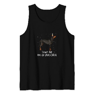 Discover Coonhound Pet Funny Black and Tan Coonhound Trust Me Im A Unicorn Tank Tops