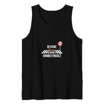 Discover Dachshund Pet Skateboarding Become Ungovernable Tank Tops