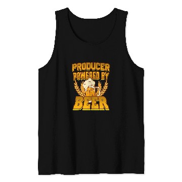 Discover Producer Powered By Beer Tank Tops