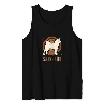 Discover Shiba Inu Pet vintages Retro Classic Dog Love 3 Tank Tops