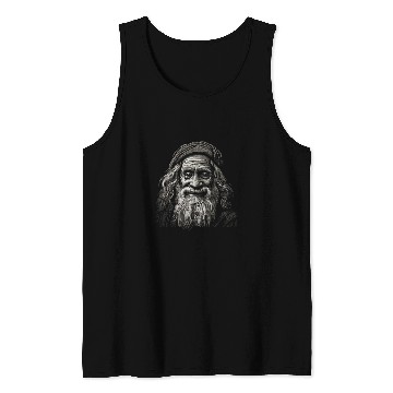 Discover Leonardo da Vinci Painter Draughtsman Engineer Scientist Tank Tops