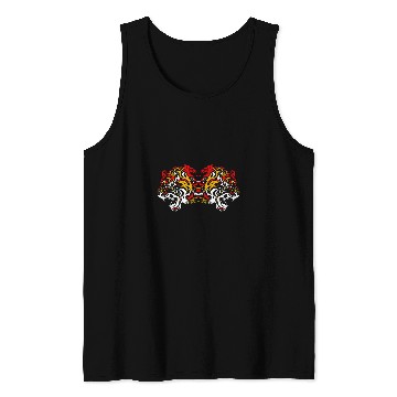 Discover Sport Muay Thai tiger tattoo muay thai Tank Tops