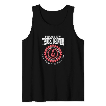 Discover Camel Towing Tow Trucker Tow Truck Operator Tow Truck Driver 7 Tank Tops