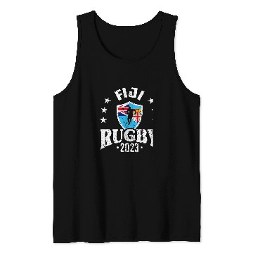 Discover Sport Rugby Fiji Supporter Rugby Supporter Fiji Sport Souvenir Tank Tops