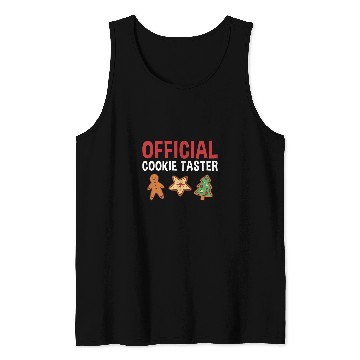 Discover Baking Official Cookie Taster Cookie Tank Tops