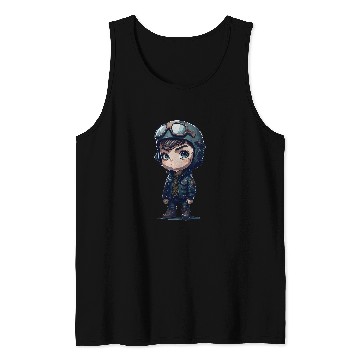 Discover The fearless pilot Tank Tops