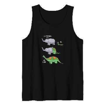 Discover My Friends Code Me My Code Snake And Elephant Tank Tops