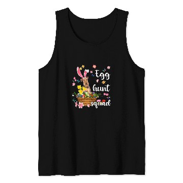 Discover Airedale Terrier Pet Happy Easter Day Easter Colorful Egg Hunt Dog Tank Tops