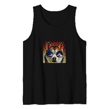 Discover Husky Pet CUTE ALWAYS HUSKY Tank Tops