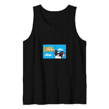 Discover Papillon Pet 8Bit Game Over Tank Tops