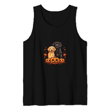 Discover Labrador Pet Black Labrador Yellow Lab Halloween Costume Tank Tops