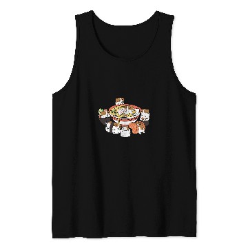 Discover Brittany Spaniel Pet Ramen Sushi Brittany Spaniel Tank Tops