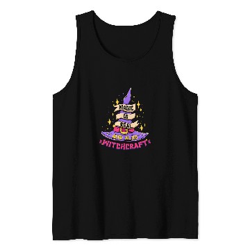 Discover Magic Is Real and Also Witchcraft Wizard Magician Witches Tank Tops