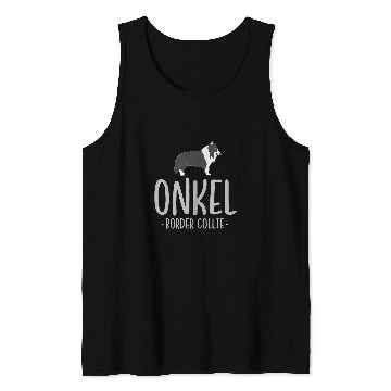 Discover Border Collie Pet Onkel Tank Tops