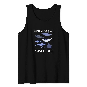 Discover Save Ocean And Marine Life Conservation Biologist Tank Tops