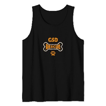 Discover German Shepherd Pet GSD Police Dog Military Dog Rescue Volunteer Tank Tops