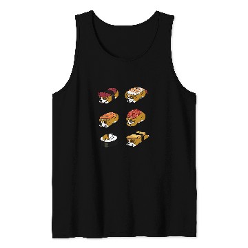 Discover Boxer Pet Sushi Deutscher Boxer Tank Tops