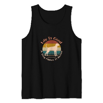 Discover Coonhound Pet Treeing Walker Coonhound Dog Retro 68 Tank Tops