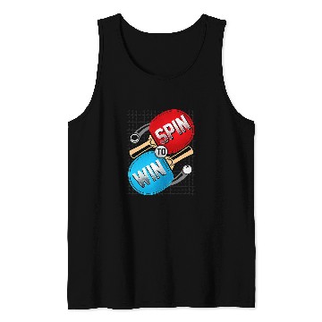 Discover Sport Ping Pong Spin To Win I Ping Pong 3 Tank Tops