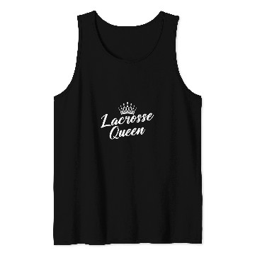 Discover Sport Lacrosse Gift Queen Player Tank Tops