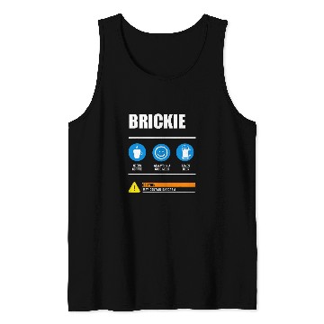Discover Bricklayer instructions safety instructions for brickie Tank Tops