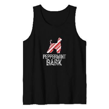 Discover Afghan Hound Peppermint Bark Christmas Dog Tank Tops