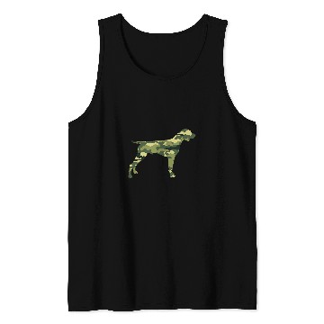 Discover German Shorthaired Pet Camo Camouflage Tank Tops