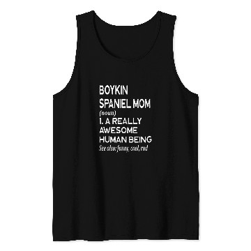 Discover Boykin Spaniel Pet Mom Definition Cute From Tank Tops