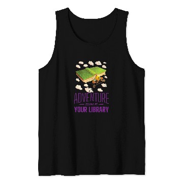 Discover Summer Reading Program 2024 Adventure Begins at Your Library 24 Tank Tops