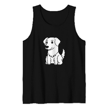 Discover Pyrenees Pet Cute Cartoon Great Pyrenees Funny Tank Tops