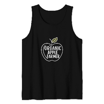 Discover Organic Apple Farmer Eat Fresh Buy Local Tank Tops