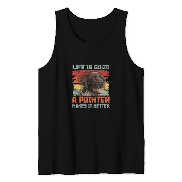 Discover German Shorthaired Pet s gsp dog dad dog mom pointer Tank Tops