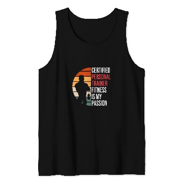 Discover Certified Personal Trainer Fitness Is My Passion For Coach Tank Tops