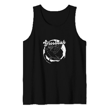 Discover Grosbeak ornithology birdwatching biologist binocular birder 9 Tank Tops