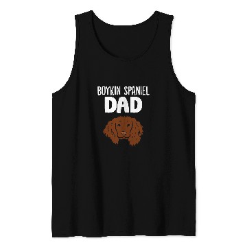 Discover Boykin Spaniel Pet Owner Papa Funny Boykin Spaniel Dad Tank Tops