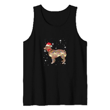Discover Boykin Spaniel Pet christmas light xmass mom dad s Tank Tops