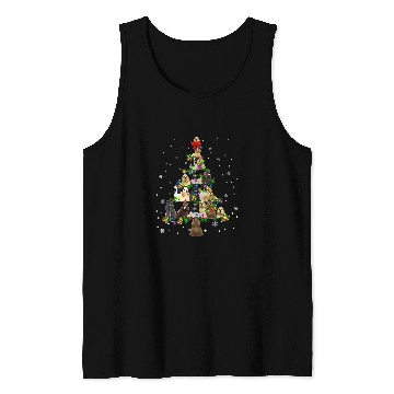 Discover Cocker Spaniel Pet Cute American Cocker Spaniel dog Christmas Tree gift decor Tank Tops