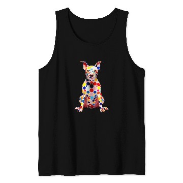 Discover Pitbull Pet September Dot Day Pitbull Polka Dot Dog Lovers Design 1 Tank Tops