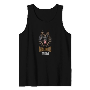 Discover Belgian Malinois Pet American Flag Funny Dog Gift 5 Tank Tops