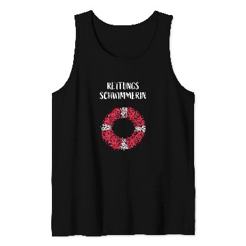 Discover Womens Lifeguard swimming pool gift Tank Tops