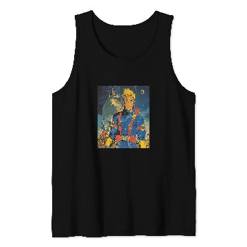 Discover Retro vintages 1950s Space SciFi Comic Book Outer Space Art Tank Tops